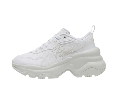 Puma Women's Cilia Wedge GL "White/Gray"