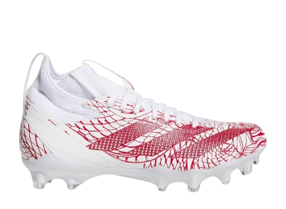 アディダス アディゼロ インパクト エキゾチック スピード フットボール スパイク "クラウドホワイト/チームパワーレッド"