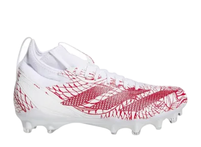 adidas Adizero Impact Exotic Speed Football Cleats "Cloud White/Team Power Red"