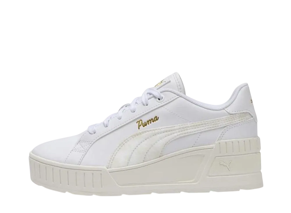 プーマ ウィメンズ カルメン ウェッジ グラフィック "ホワイト/ウォームホワイト"