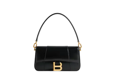 BALENCIAGA Hourglass Small Sling Bag "Black"