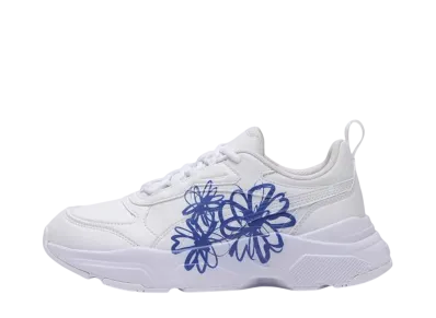 Puma Women's Cassia Graphic "White/Blue"