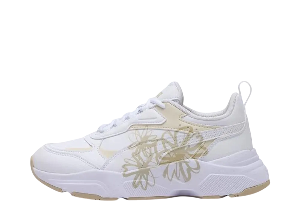 プーマ ウィメンズ カシーア グラフィック "ホワイト/アルパインスノー"