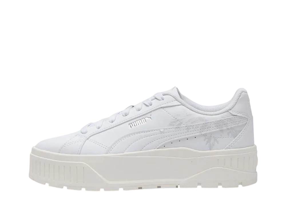 プーマ ウィメンズ カルメン2 グラフィック "ホワイト/シルバー"