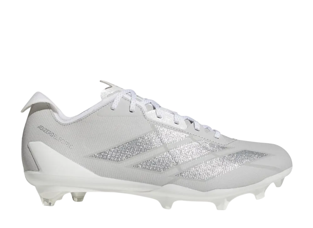 アディダス アディゼロ エレクトリック2 フットボールスパイク "グレーツー/シルバーメタリック/クラウドホワイト"