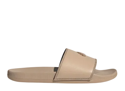 adidas Adilette Comfort Slides "Warm Sandstone/Core Black"