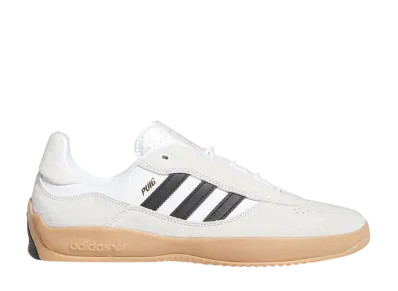adidas Puig "Crystal White/Core Black/Gum"