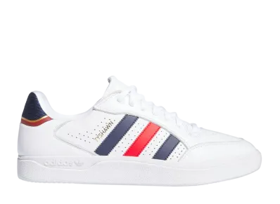 adidas Tyshawn Low "Cloud White/Better Scarlet/Gold Metallic"