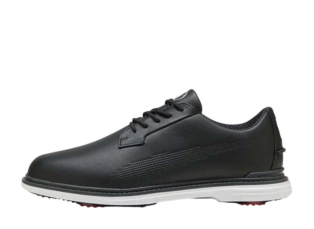 プーマ ゴルフ ロイヤル スパイクレス "プーマブラック/フラットダークグレー/レッドブラスト"