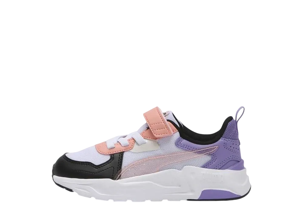 プーマ PS トリニティ ライト ブラーリー ドリーム "ホワイト/ピンクフルーツ" (キッズ)