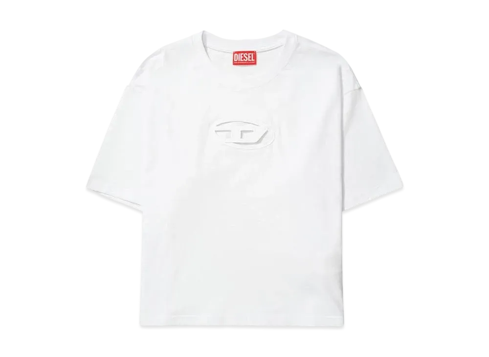 DIESEL T-BUXT-CROP-OD "WHITE"