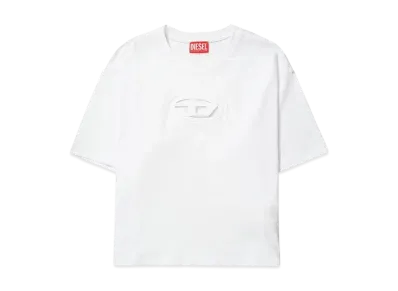 DIESEL T-BUXT-CROP-OD "WHITE"