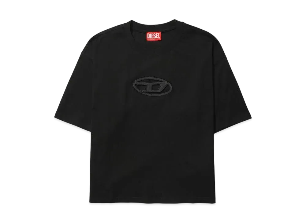 DIESEL T-BUXT-CROP-OD "BLACK"