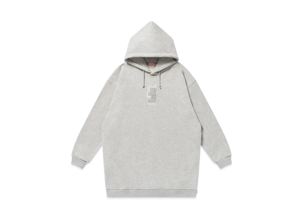 BlackEyePatch HWC Same Colored Long Hoodie "Heather Gray"