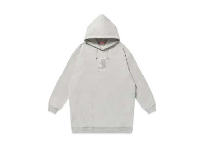 BlackEyePatch HWC Same Colored Long Hoodie "Heather Gray"