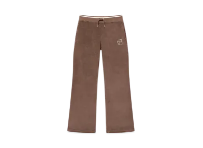 BlackEyePatch B Emblem Velour Flared Pants "Brown"