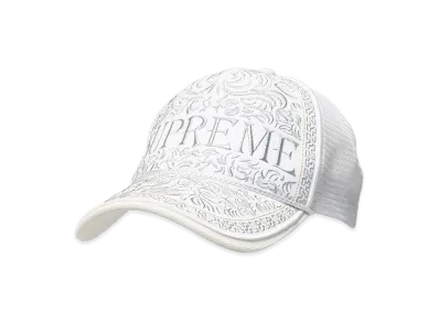 Supreme Vaquero Mesh Back 5-Panel "White"