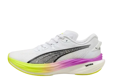 Puma Deviate Nitro 3 "Puma White/Yellow Alert/Pure Magenta"