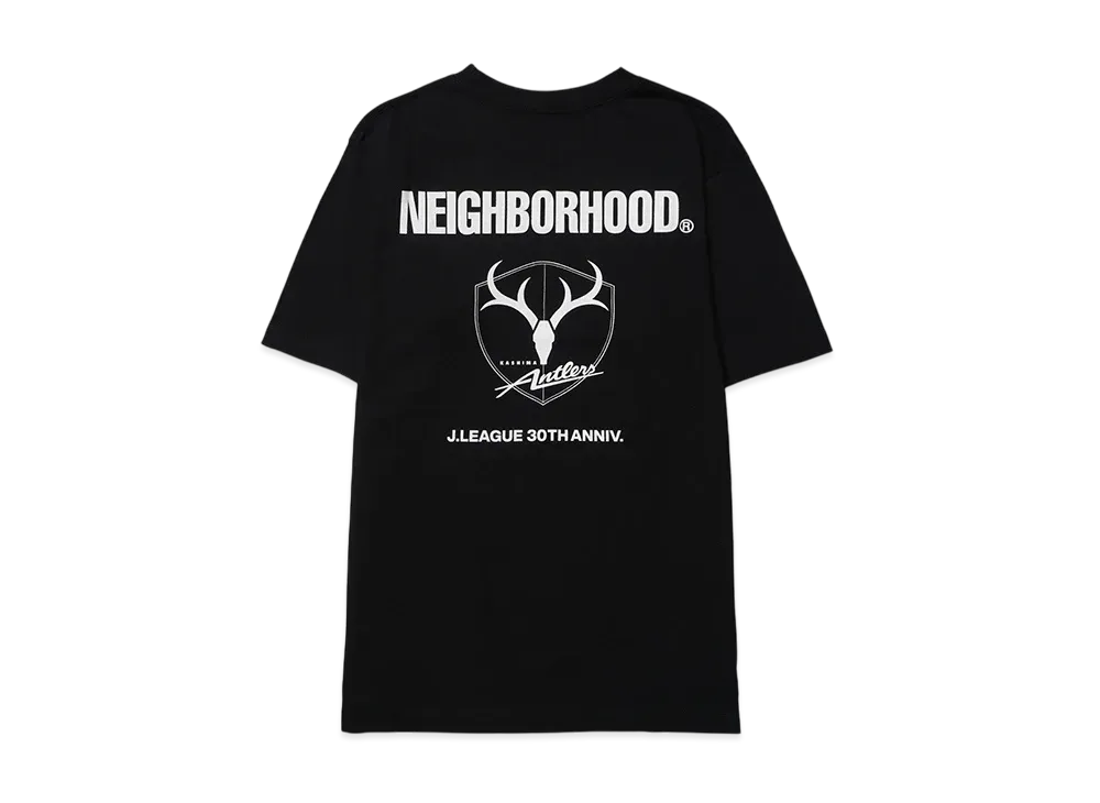 NEIGHBORHOOD x Kashima Antlers Collab Short Sleeved T-shirt "Black"