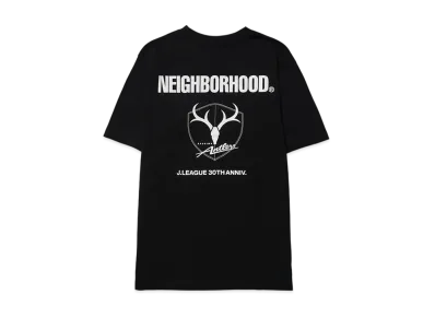 NEIGHBORHOOD x Kashima Antlers Collab Short Sleeved T-shirt "Black"