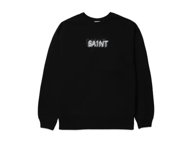 SAINT Mxxxxxx Crw-N Sweat7 Deadly "Black"