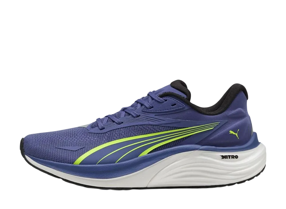 プーマ エレクトリファイ ニトロ4 "ブルークリスタル/イエローアラート"