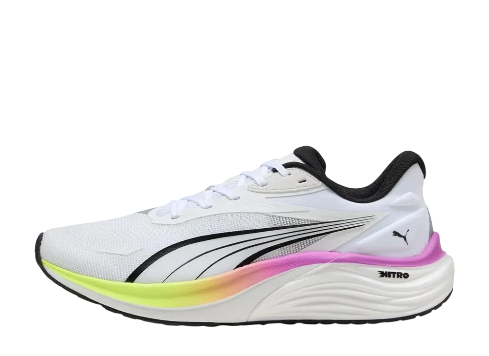 プーマ エレクトリファイ ニトロ4 "プーマホワイト/ピュアマゼンタ/イエローアラート"