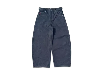 9090 King Logo Assort Ballon Buggy Pants "RIGID BLUE"