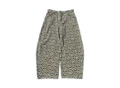 9090 King Logo Assort Ballon Buggy Pants "BEIGE LEOPARD"