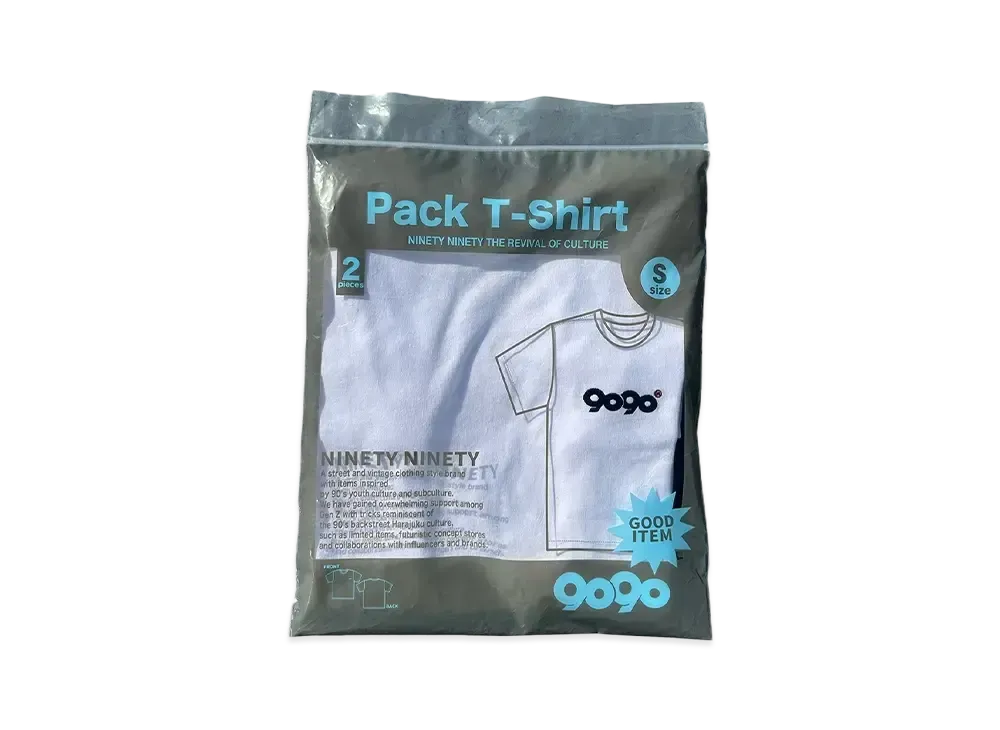 9090 9090 OG Pack-T "WHITE/BLACK"