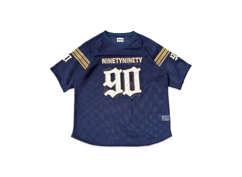 9090 90 Numbering Mesh Jersey "NAVY"