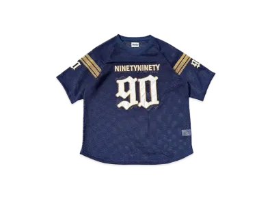 9090 90 Numbering Mesh Jersey "NAVY"