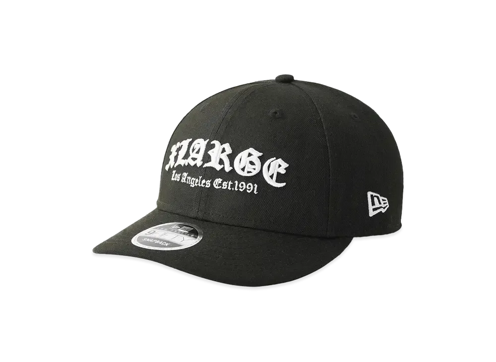 NEWERA x XLARGE OLD ENGLISH LOGO CAP "BLACK"