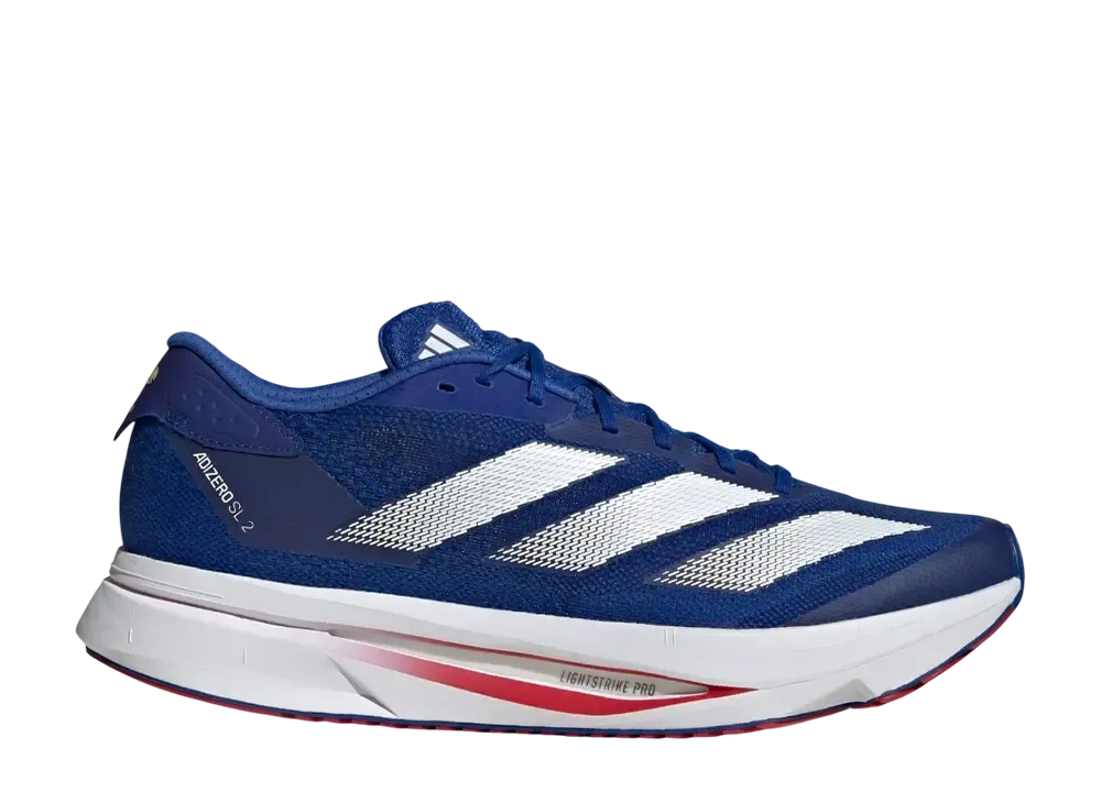 アディダス アディゼロ SL2 ランニング カンザス大学 "カレッジロイヤル/チームパワーレッド/クラウドホワイト"