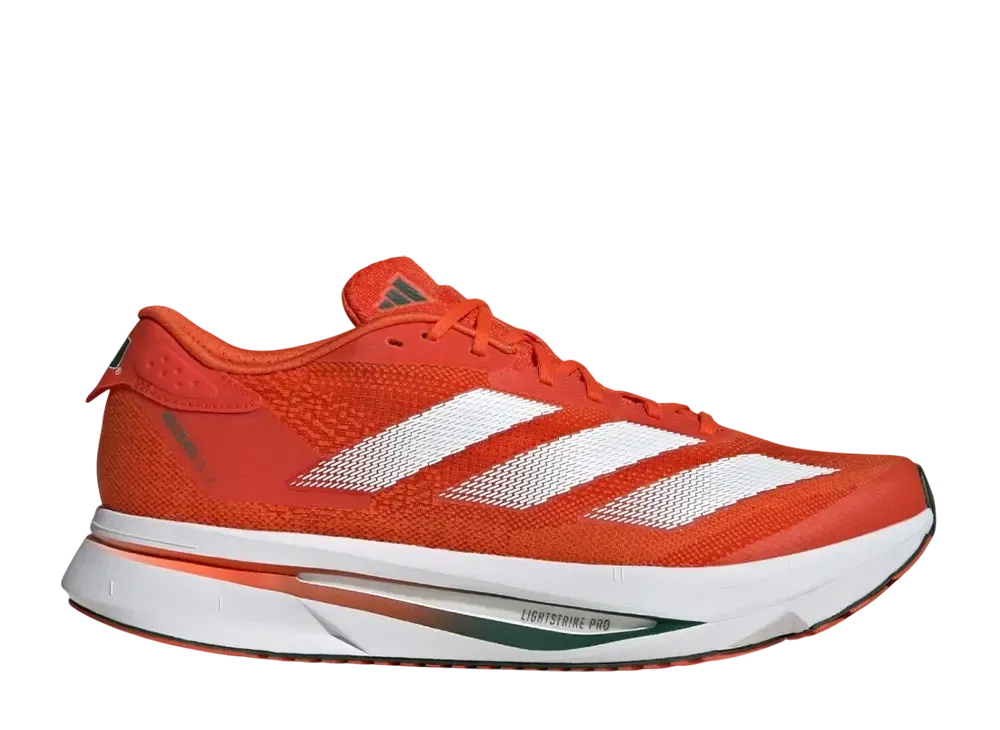 アディダス アディゼロ SL2 ランニング マイアミ大学 "カレッジオレンジ/クラウドホワイト/ダークグリーン"