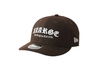 NEWERA x XLARGE OLD ENGLISH LOGO CAP "BROWN"