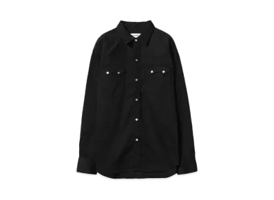 MASSES WESTERN SHIRT CS "BLACK"