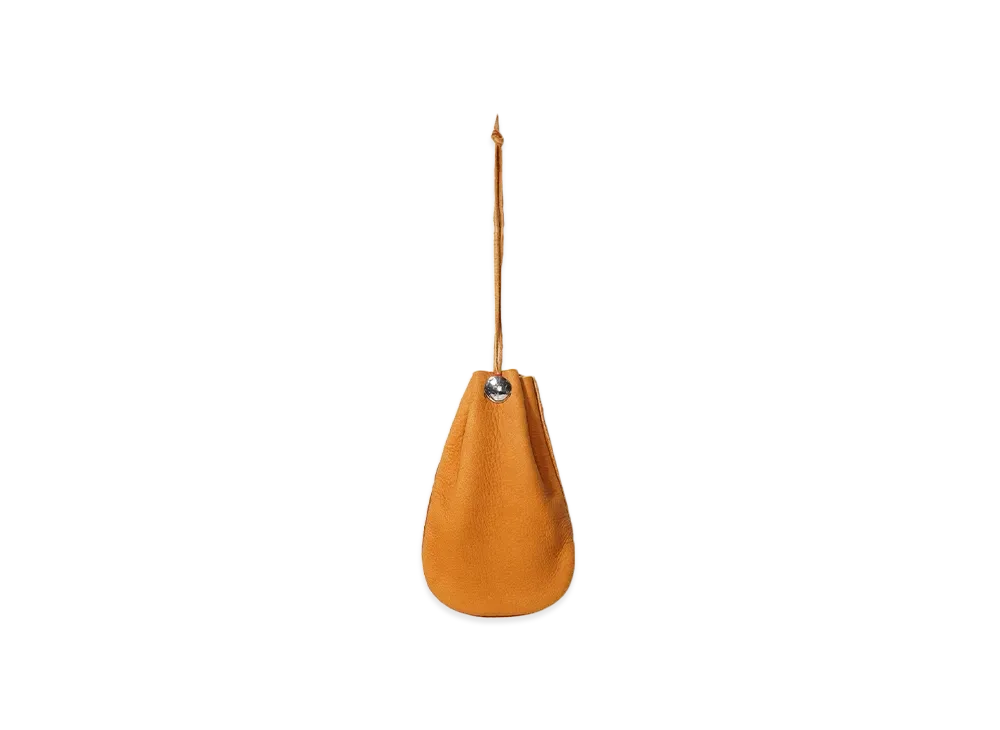 MASSES DEER SKIN DRAWSTRING "YELLOW"