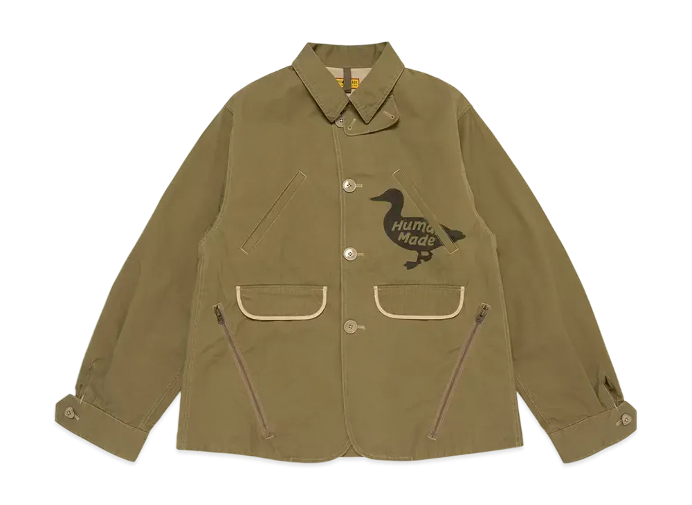 HUMAN MADE Hunting Jacket "OliveDab"
