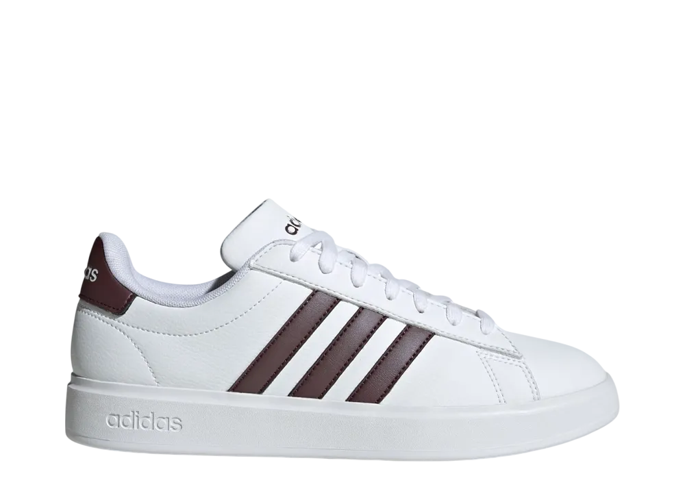 アディダス ウィメンズ グランドコート2.0 "クラウドホワイト/オーロラメッツ"