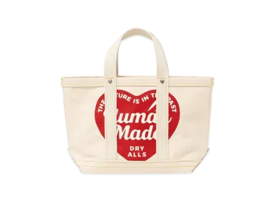 HUMAN MADE Canvas Tote Small "White"