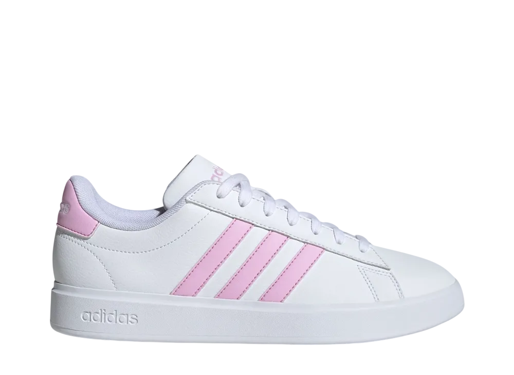 アディダス ウィメンズ グランドコート2.0 "クラウドホワイト/ブリスライラック"