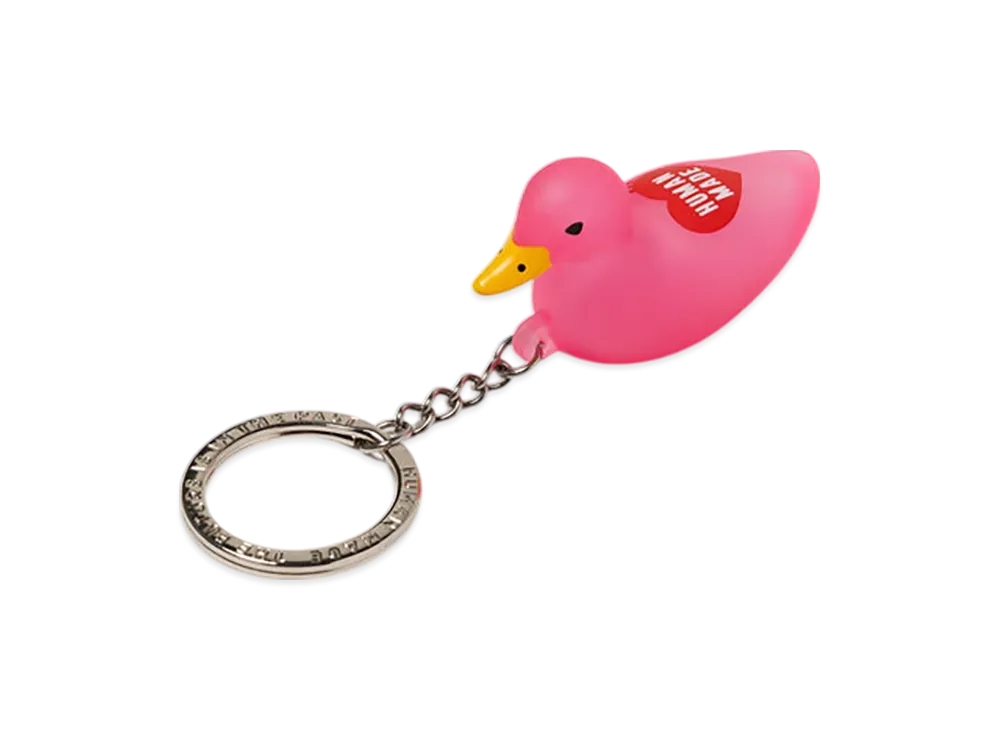 HUMAN MADE Duck Pvc Key Chain "Pink"