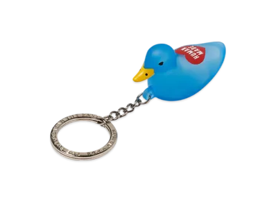 HUMAN MADE Duck Pvc Key Chain "Blue"