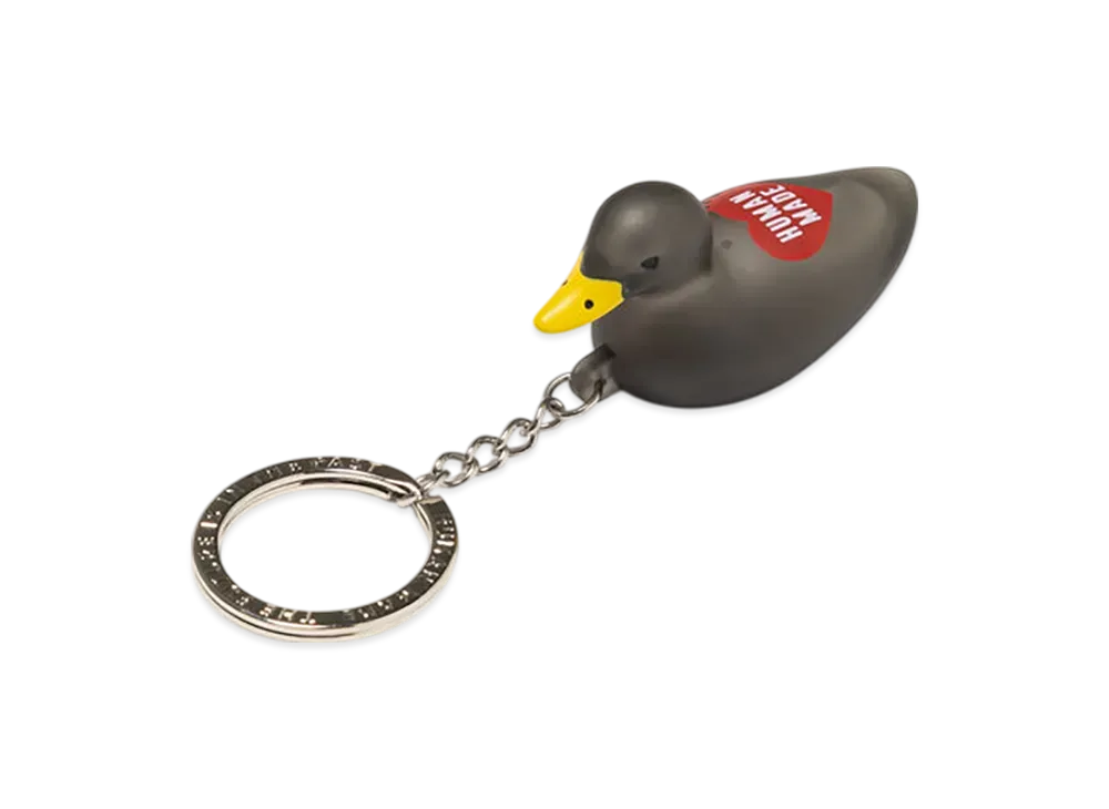 HUMAN MADE Duck Pvc Key Chain "Black"