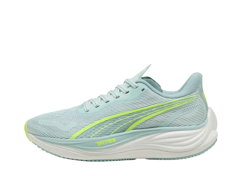 Puma Women's Velocity Nitro 3 "Peaceful Blue/Yellow Alert"