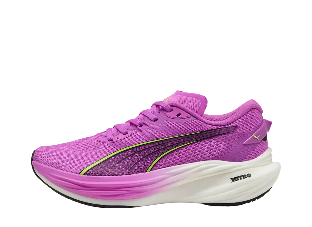 プーマ ウィメンズ ディヴィエイト ニトロ3 "ピュアマゼンタ/イエローアラート/プーマホワイト"