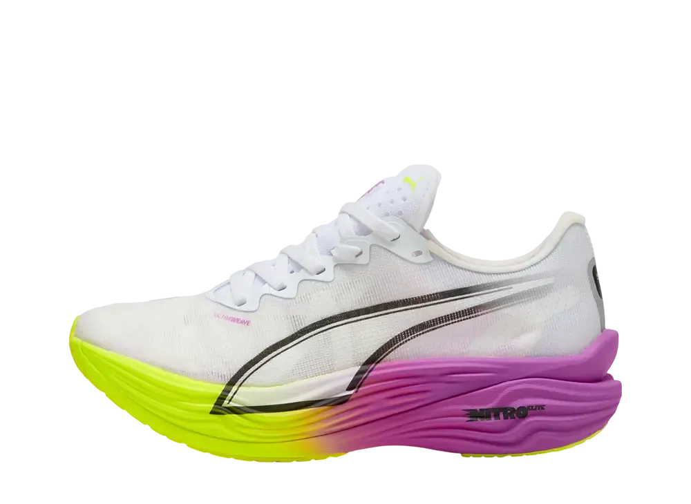プーマ ウィメンズ ディヴィエイト ニトロ エリート3 "プーマホワイト/ピュアマゼンタ"