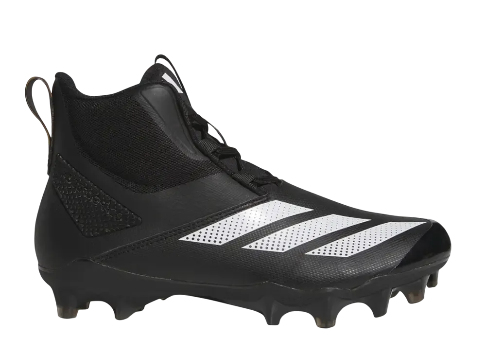 アディダス アディゼロ カオス アメリカンフットボール ラインマン スパイク "コアブラック/クラウドホワイト"