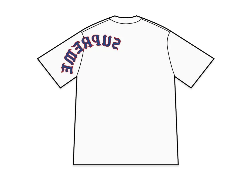 Supreme Brushed Arc S/S Top "White"